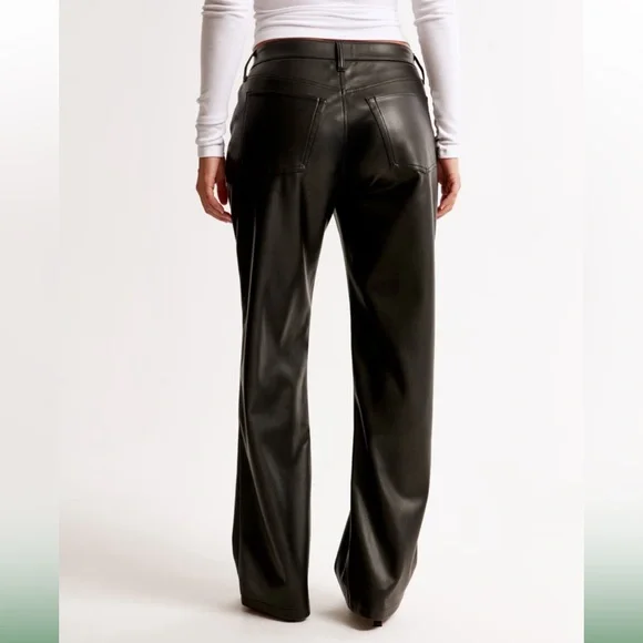 Abercrombie & Fitch Black Straight Leg Jeans - Picture 11 of 12